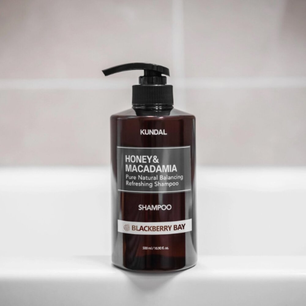 NEW KUNDAL Honey & Macadamia Shampoo blackberry bay Korean perfume body care NWT